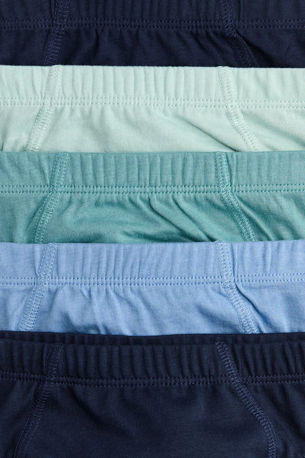 Упаковка из 10 трусов для мальчиков H&M, Marineblau/Türkis — фото 3