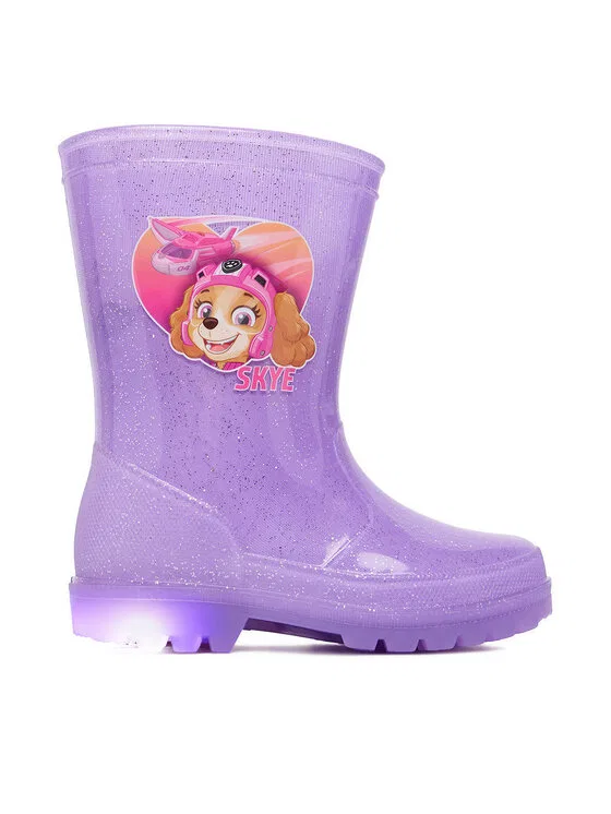 Резиновые сапоги Paw Patrol, фиолетовый — фото 3