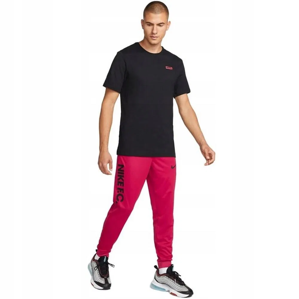 Мужские тренировочные штаны с принтом FC Libero Nike, Pink