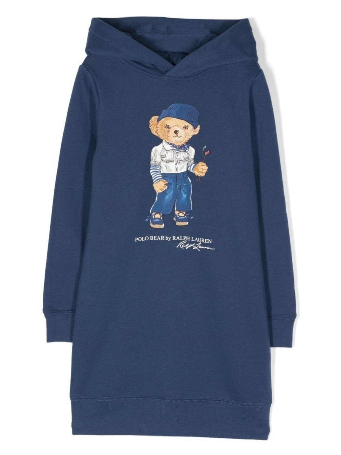 

Ralph Lauren платье Polo Bear с капюшоном, синий