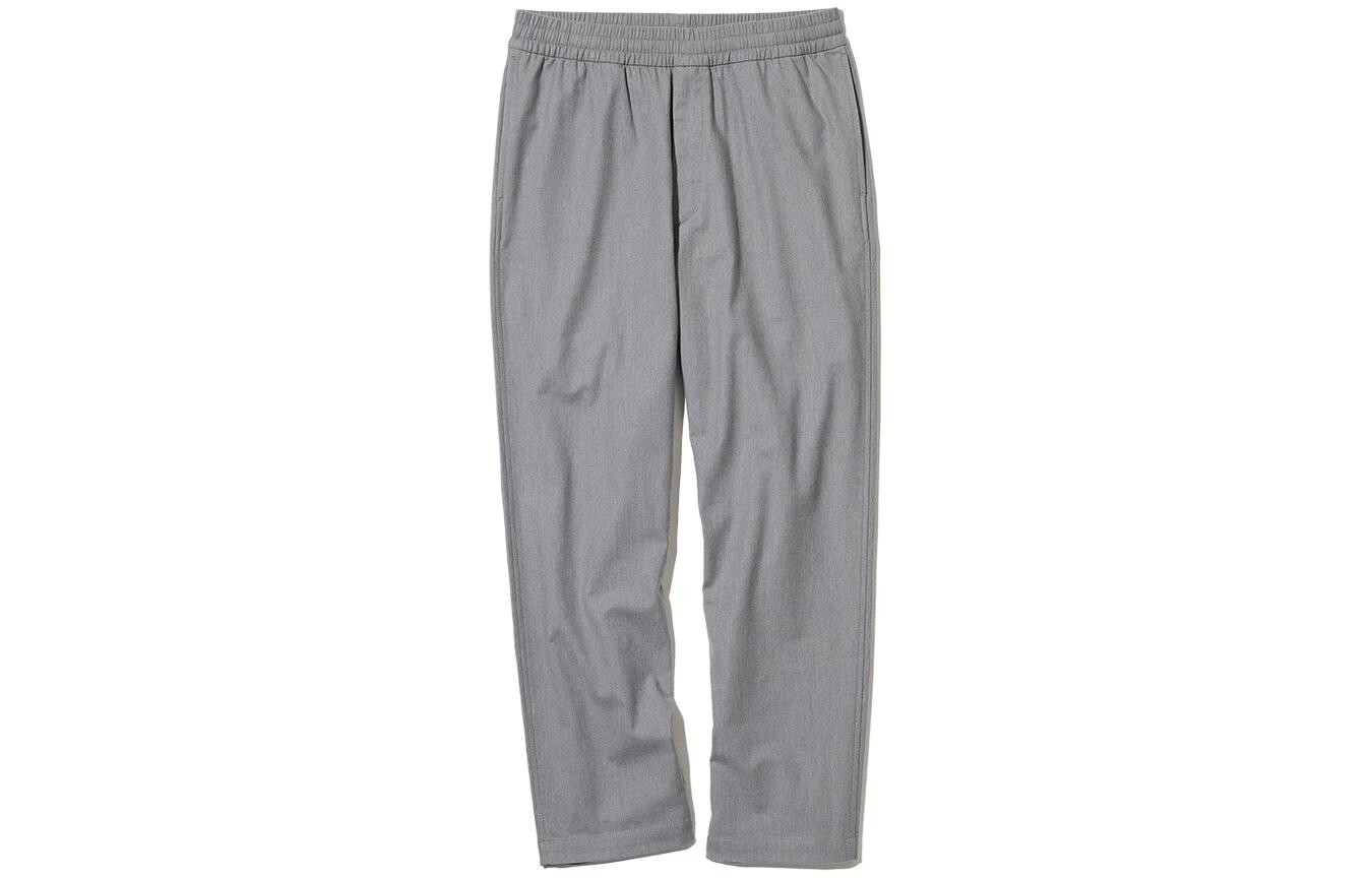 

Повседневные брюки мужские дымчато-серые Uniqlo, серый