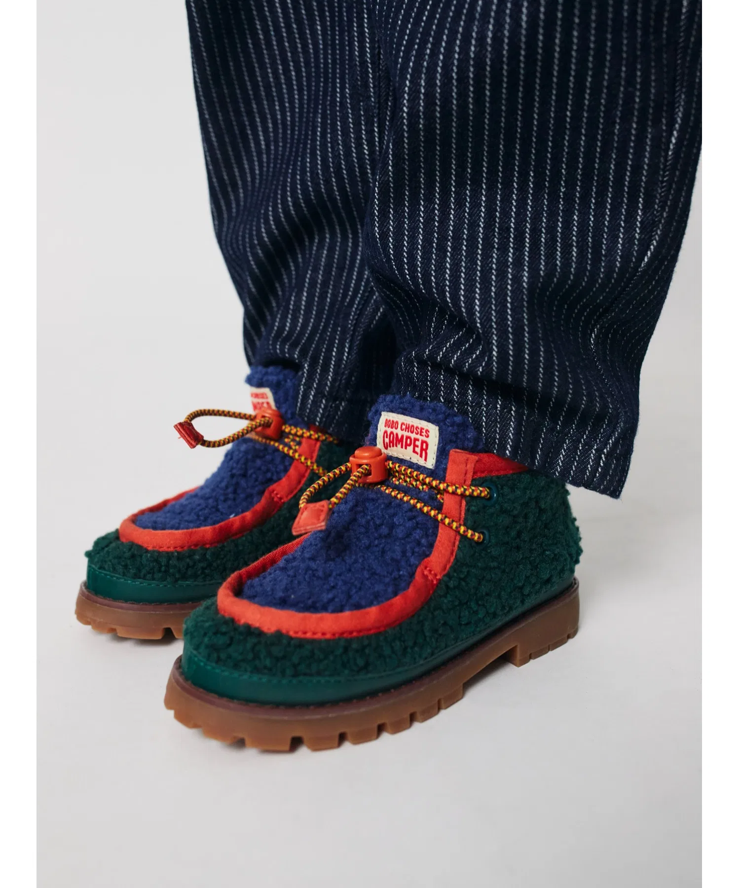 Детские зимние ботинки BOBO CHOSES x CAMPER Compas Wallabee