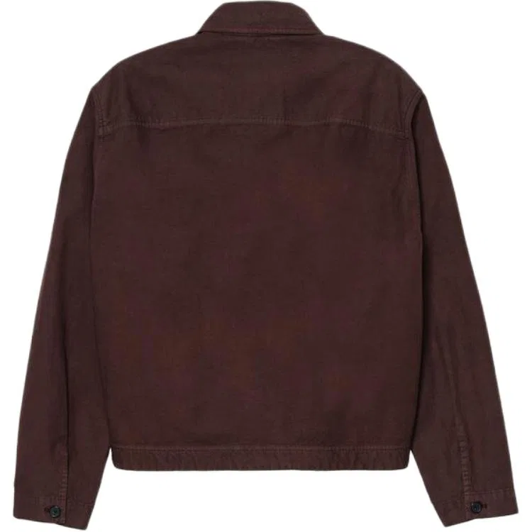 Мужская куртка-бомбер с воротником-стойкой Moderate Straight Fit Brown ZARA, Brown — фото 3
