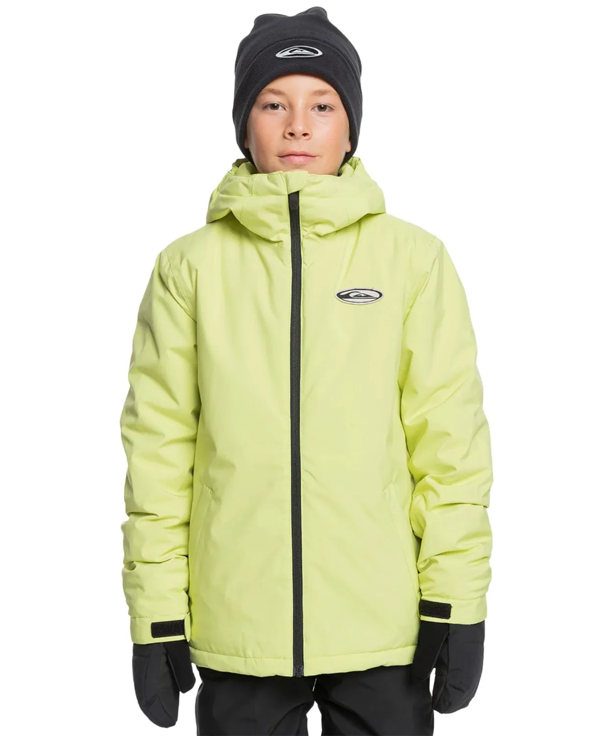 Детская куртка с капюшоном и утеплителем High In The Hood Quiksilver, Yellow
