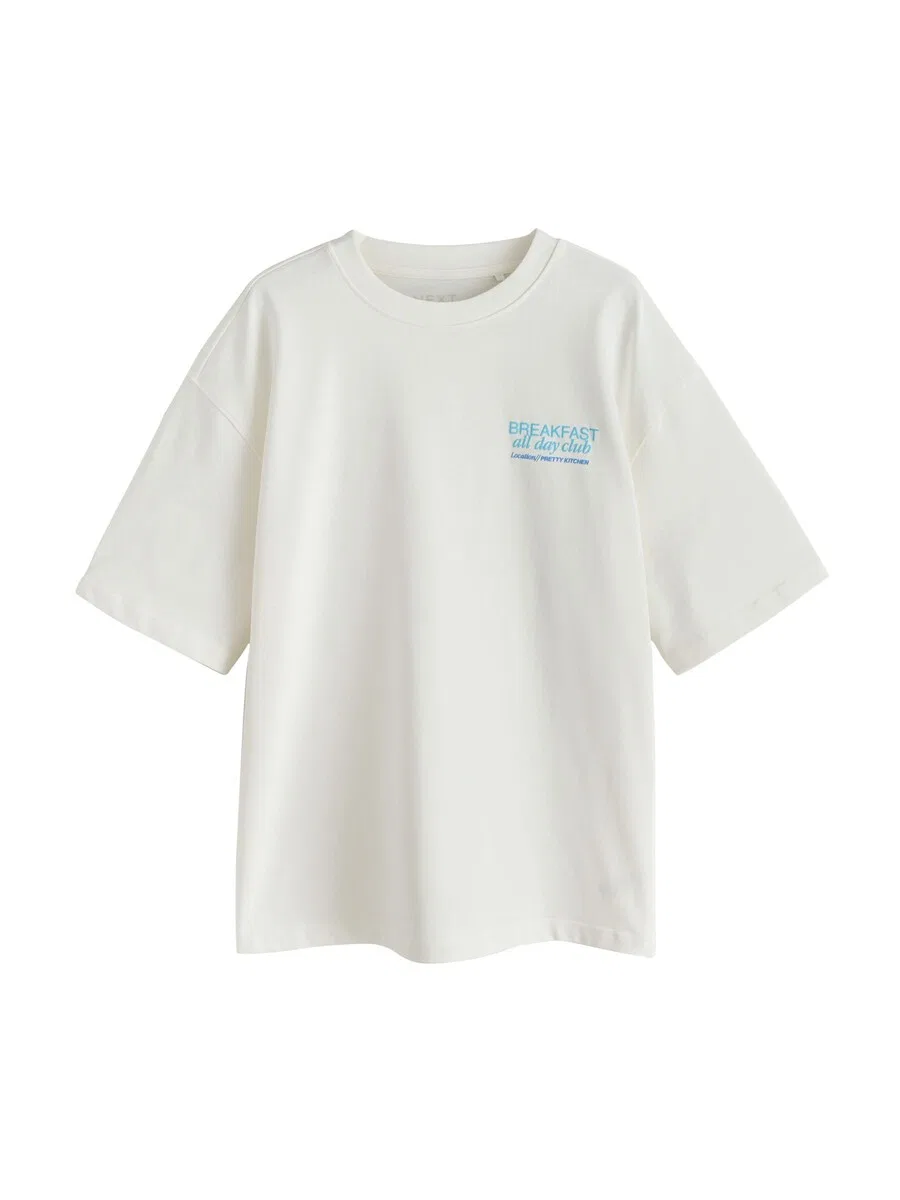 Футболка Next Shirt Bagel цвета экрю