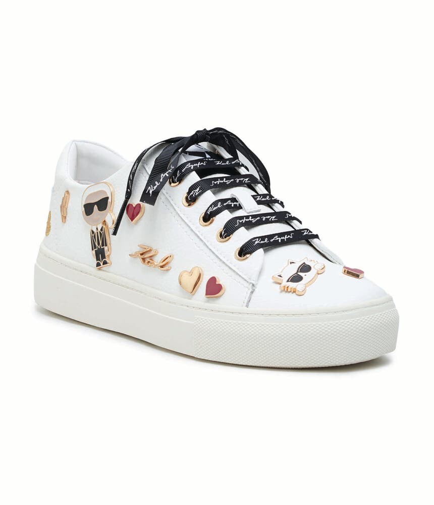 Женские кроссовки Karl Lagerfeld Cate Pins, белый