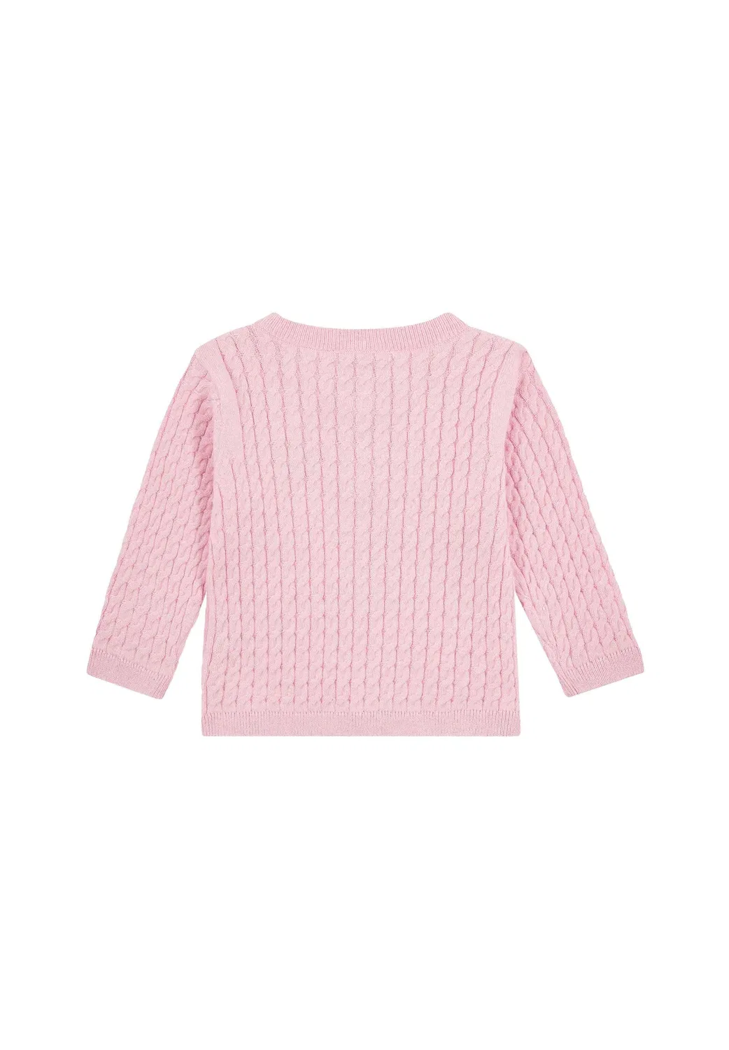 Strickjacke baby wellness унисекс - кардиган Steiff, Pink Lady Melange — фото 2