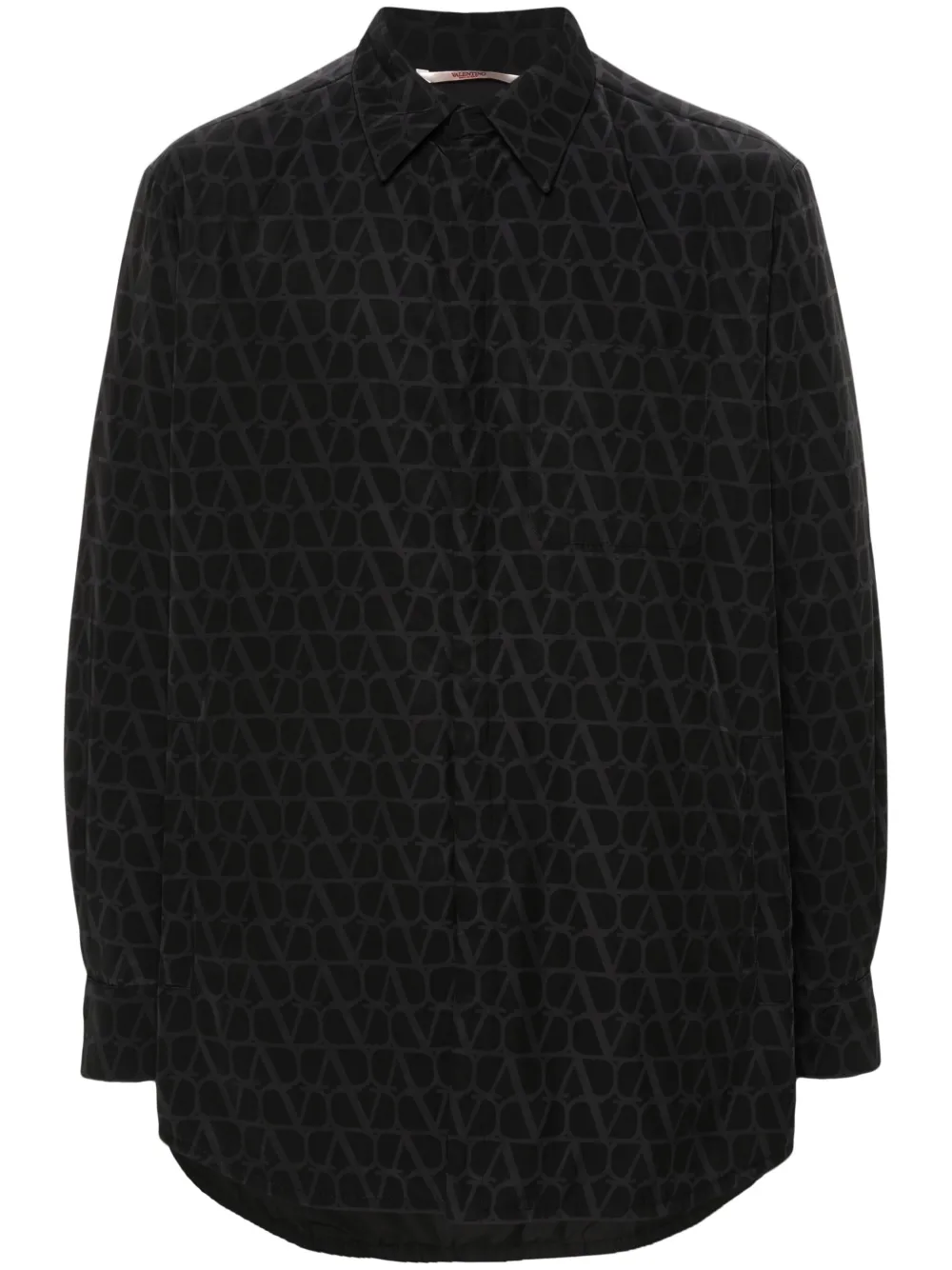 

Куртка-рубашка с узором Toile Iconographe VALENTINO GARAVANI, черный