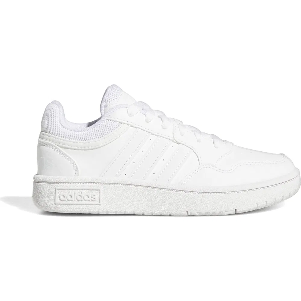 Детские кроссовки с искусственной кожей GW0433 Hoops adidas