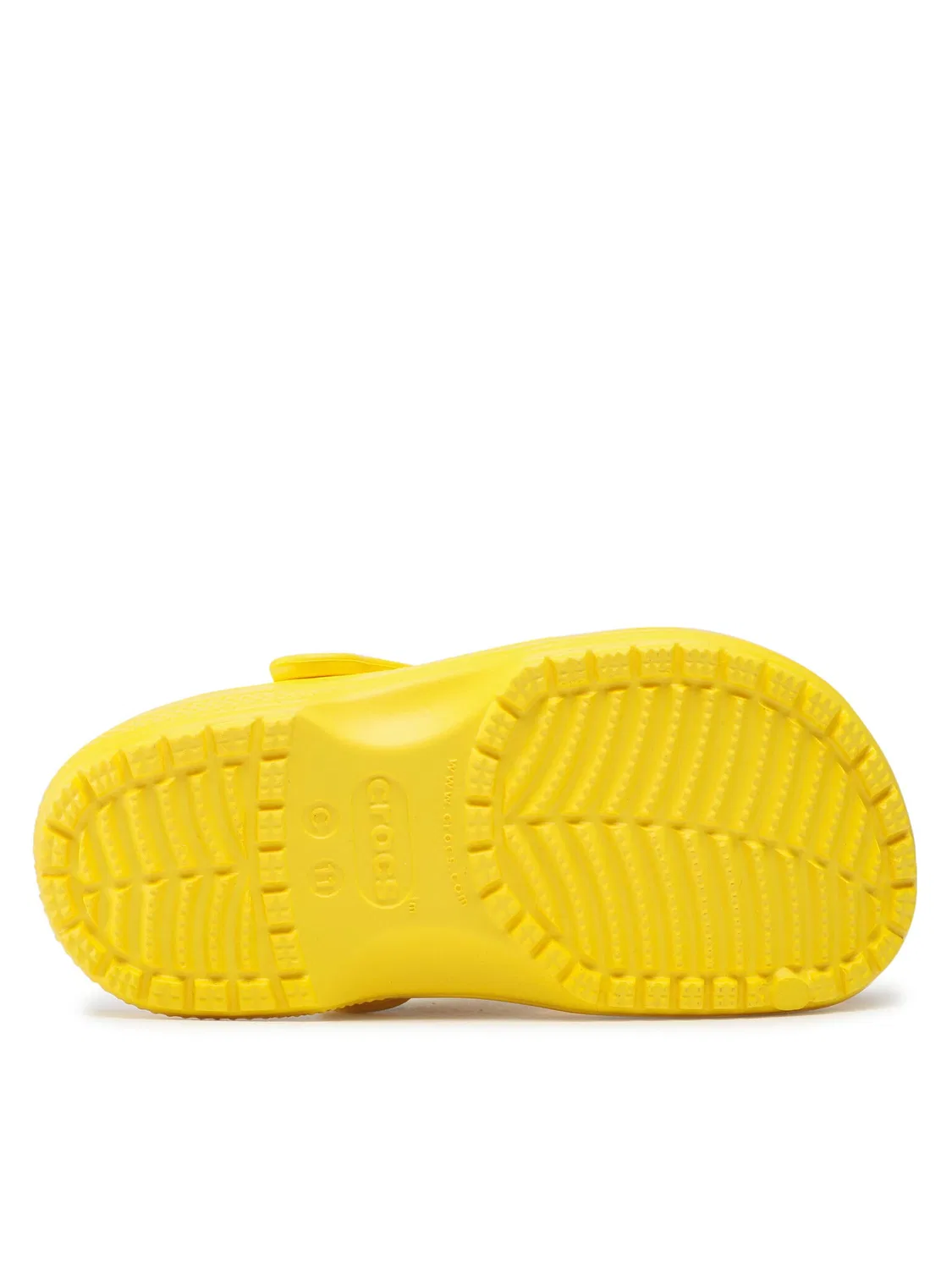 Шлепанцы для девочки Classic Clog Crocs, желтый — фото 4