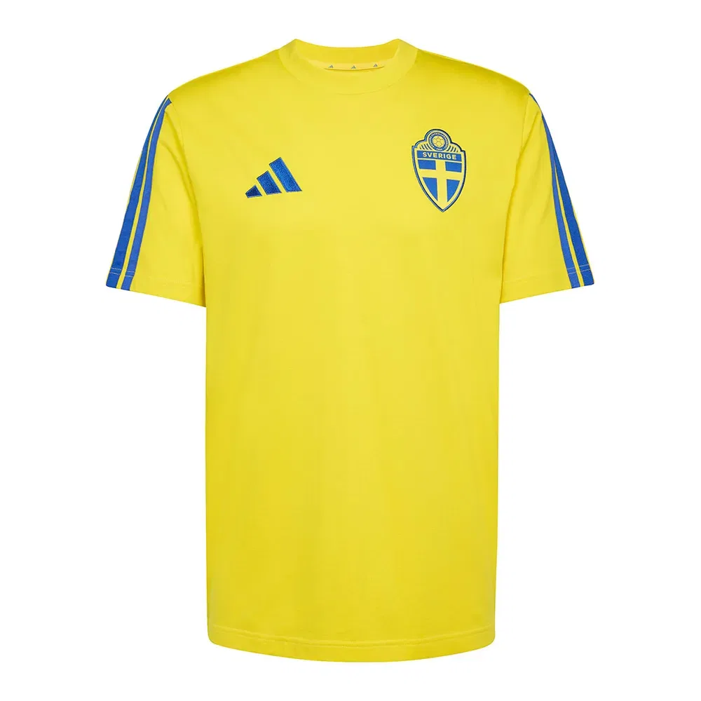Мужская футболка с принтом Sweden DNA Adidas, Yellow