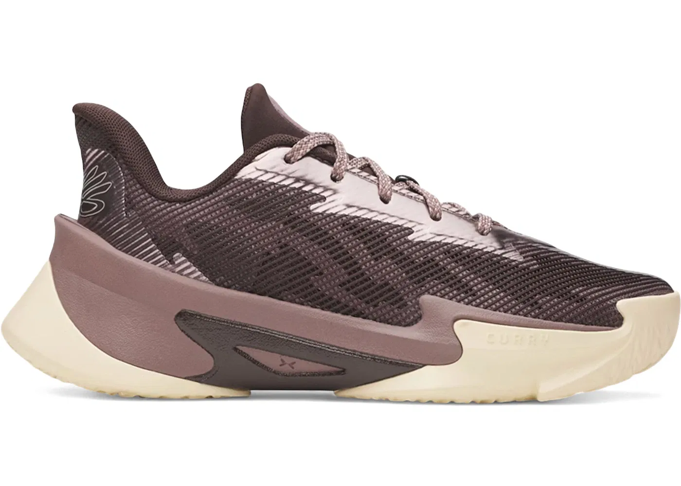 Детские кроссовки для баскетбола Curry Series 7 Under Armour, Brown/Cream
