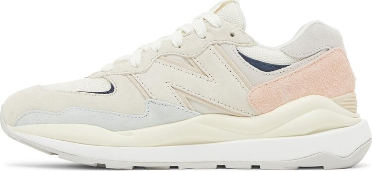 Кроссовки New Balance 57/40 'Sea Salt Vintage Rose', белый — фото 4