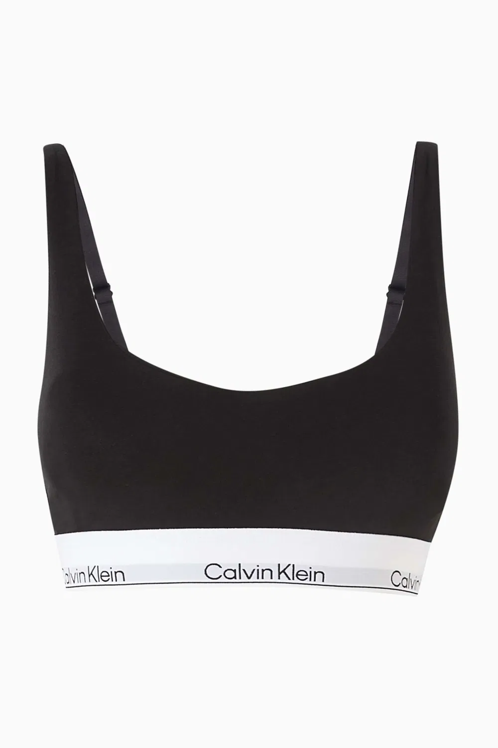 Бралетт с легкой подкладкой Icon Cotton Modal Calvin Klein, черный
