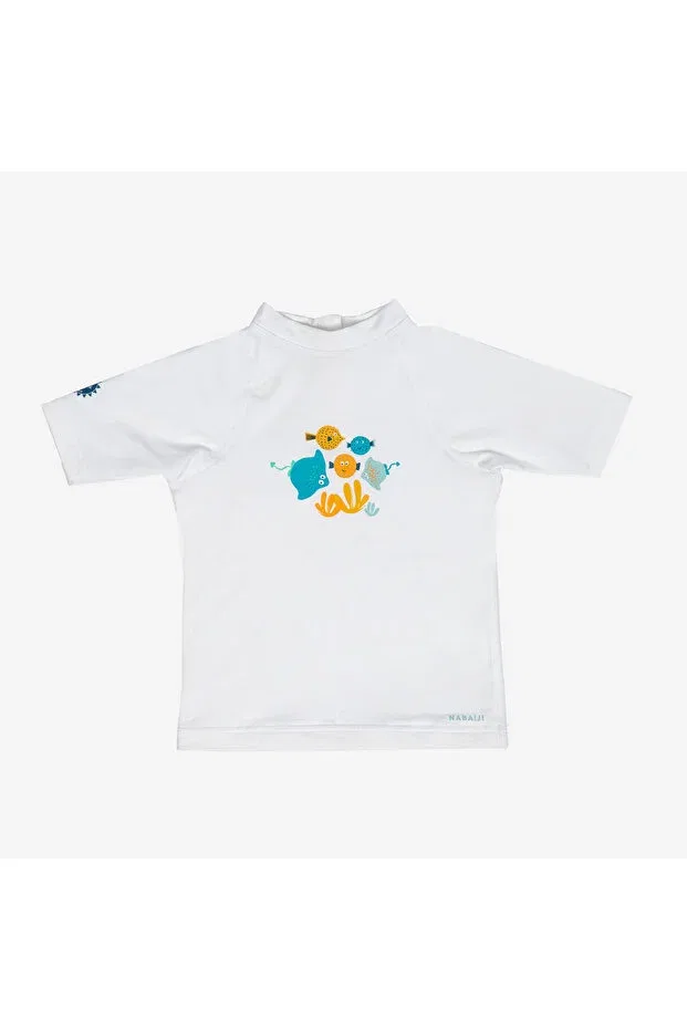 Детская футболка с принтом Fish Pattern Decathlon, Patterned — фото 2