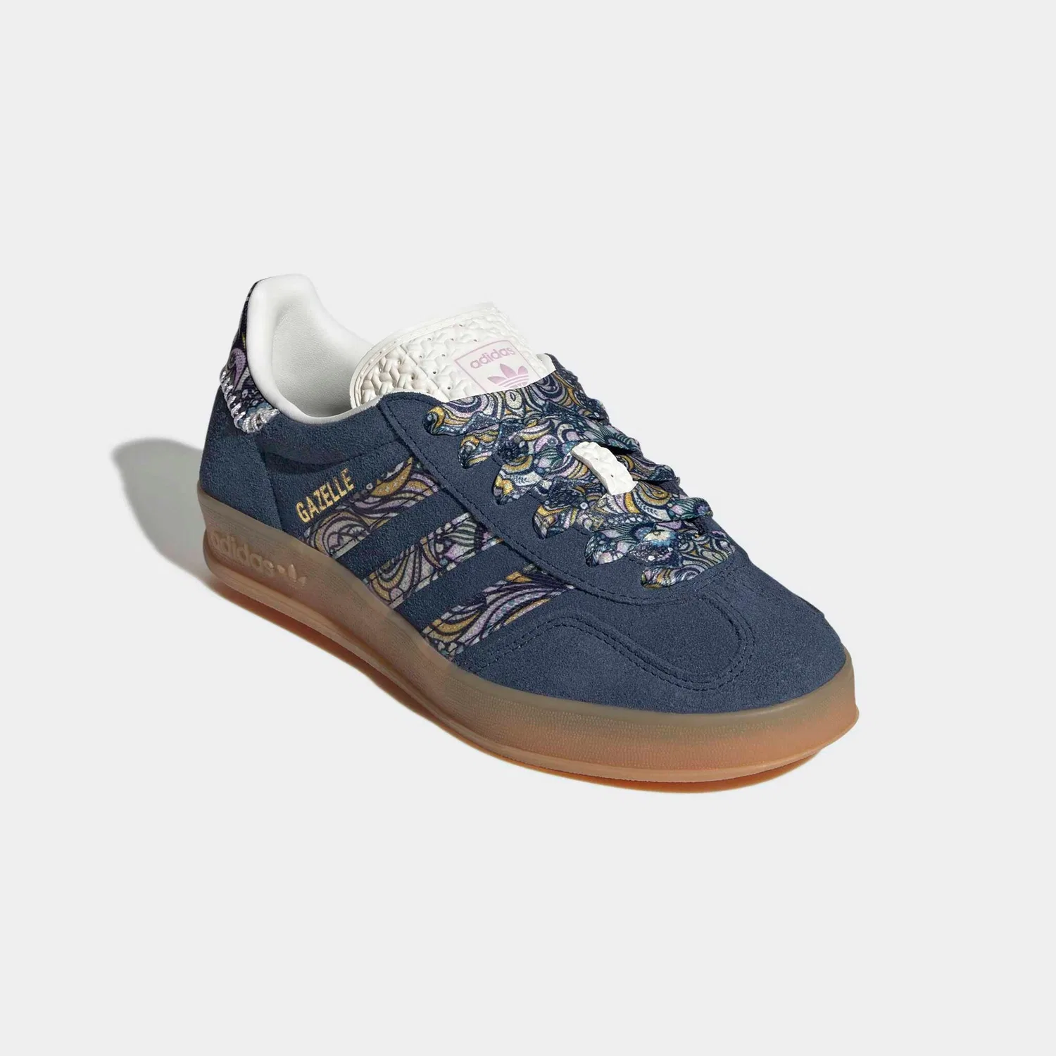 Детские кроссовки Gazelle Indoor J Adidas Originals, Night Indigo/Orchid Fusion/Gum