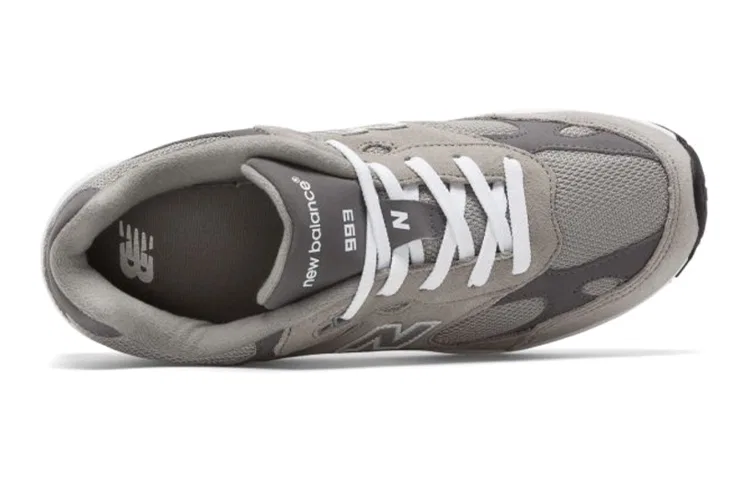 Детские кроссовки с амортизацией New Balance 993, Gray White — фото 4