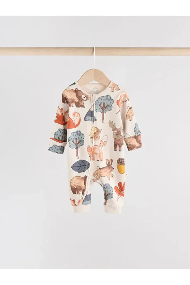 Детский комплект спальных мешков с принтом Basics Next Baby, Multicolor — фото 2