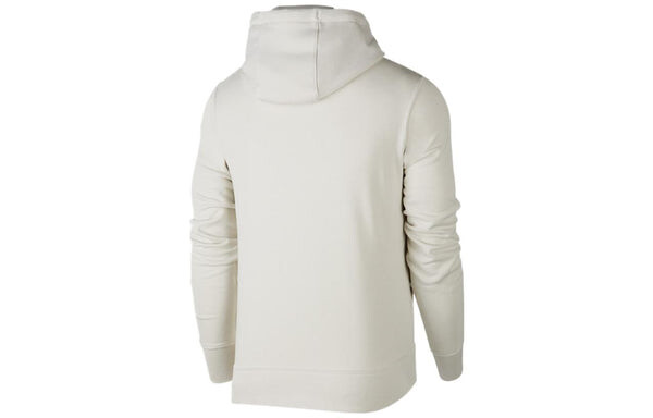Толстовка Nike Sportswear Letter Print Hoodies 'White', белый — фото 2