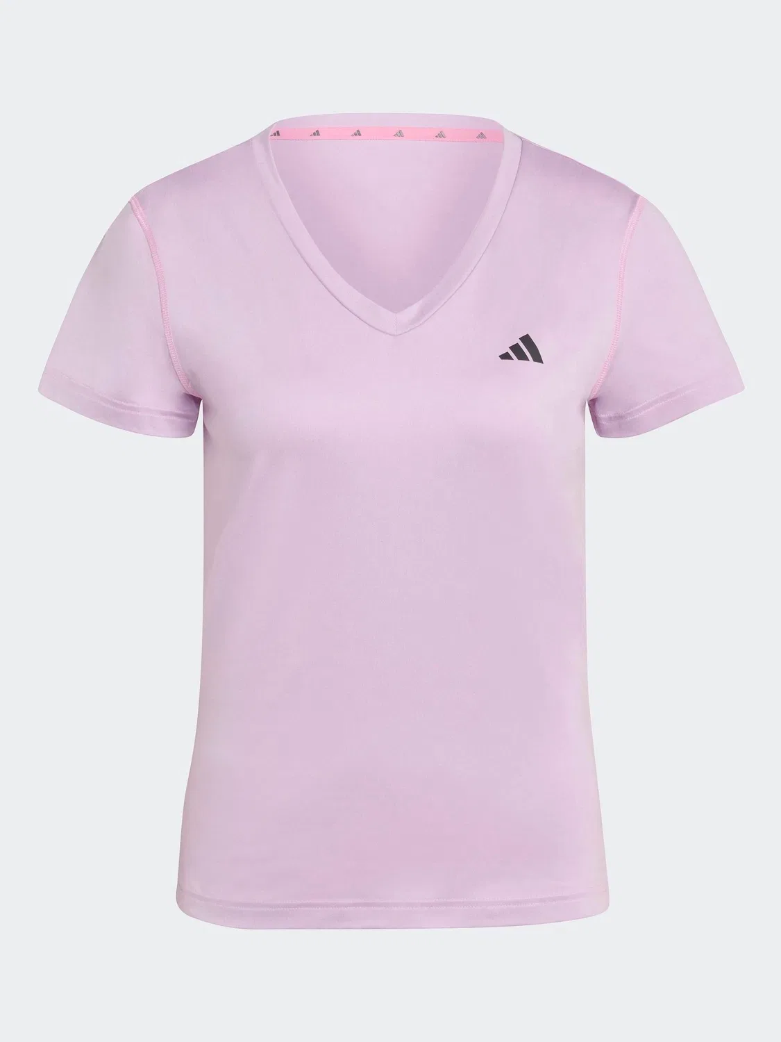 Футболка с V-образным вырезом adidas Workout Essentials, Light Pink — фото 4