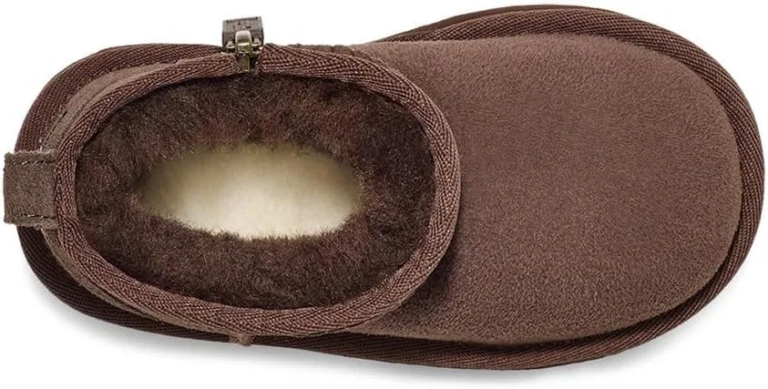 Детские сапоги для девочек Classic Ultra Mini UGG, Burnt Cedar — фото 2