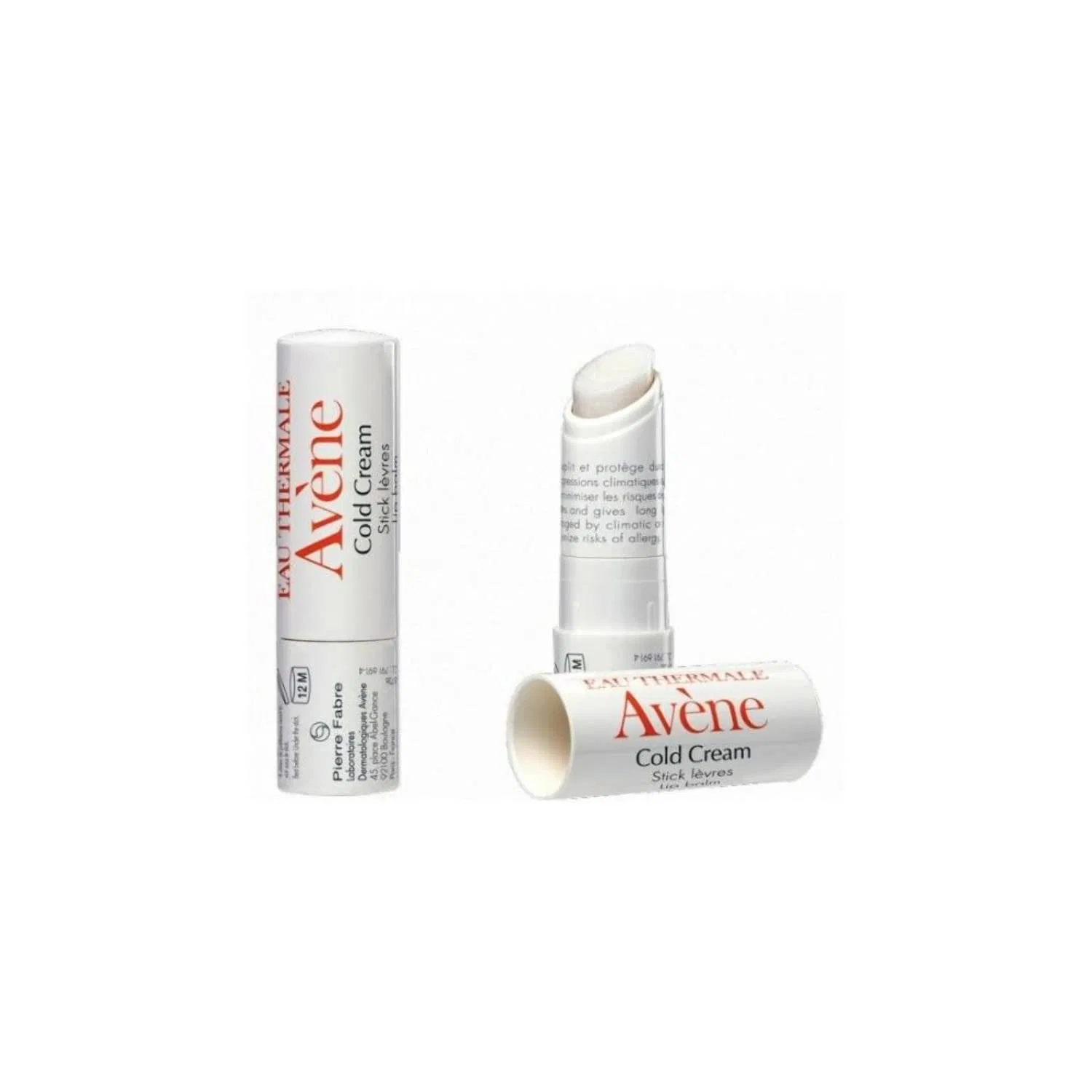 Увлажняющий бальзам для губ Avene Cold Cream Stick Levres Duplo Ag, 10 г