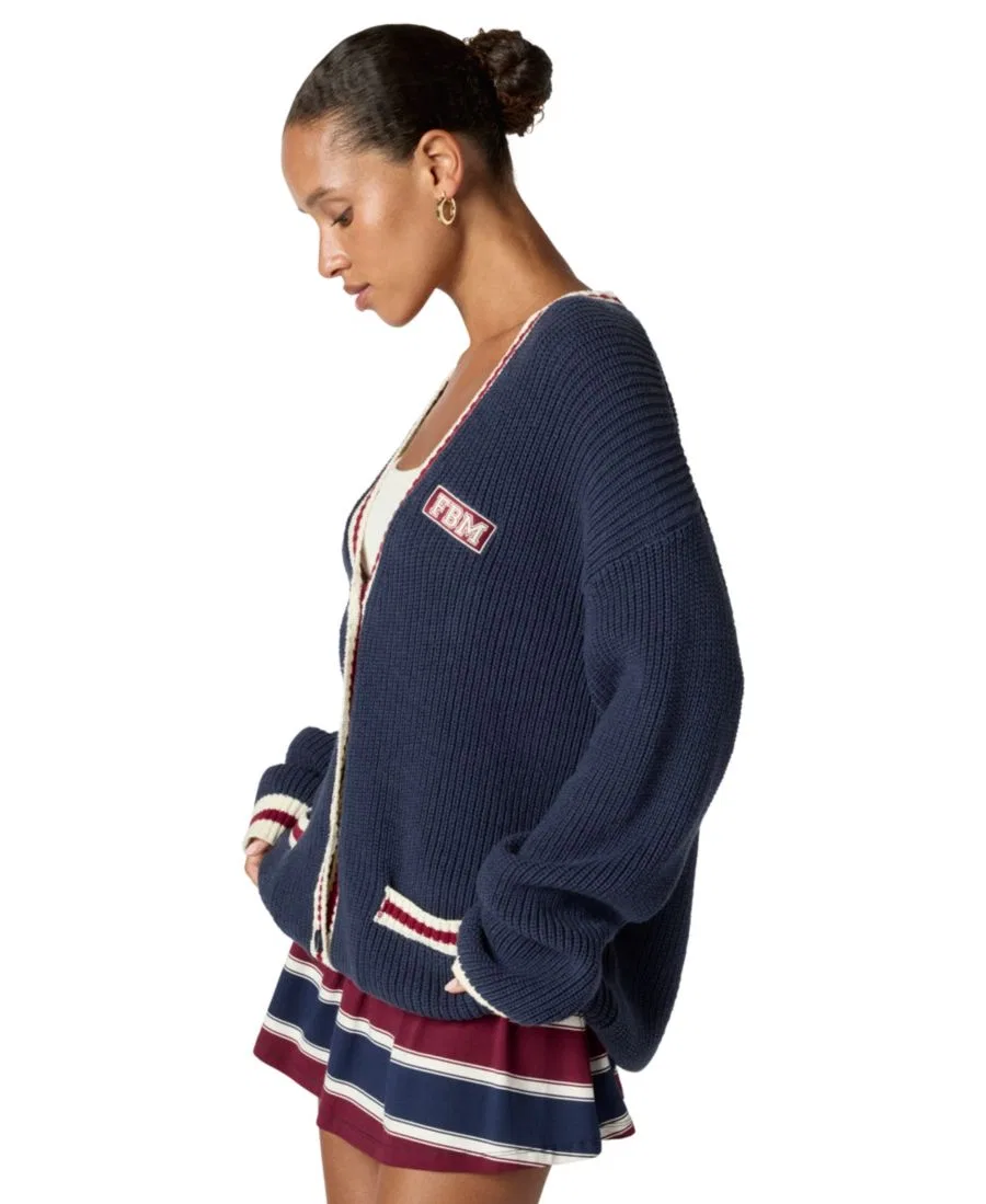 Кардиган Junior's V-Neck Cardigan FLORENCE BY MILLS, Navy — фото 3
