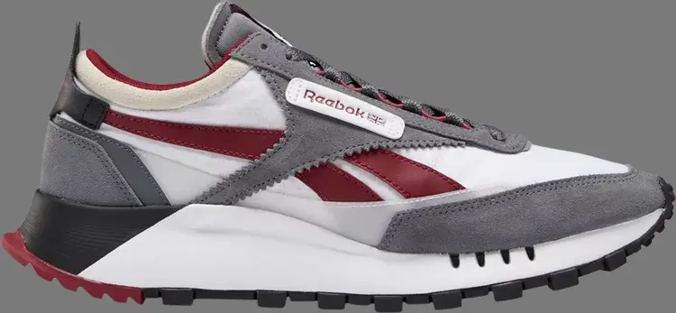 

Кроссовки classic leather legacy 'cold grey' Reebok, серый
