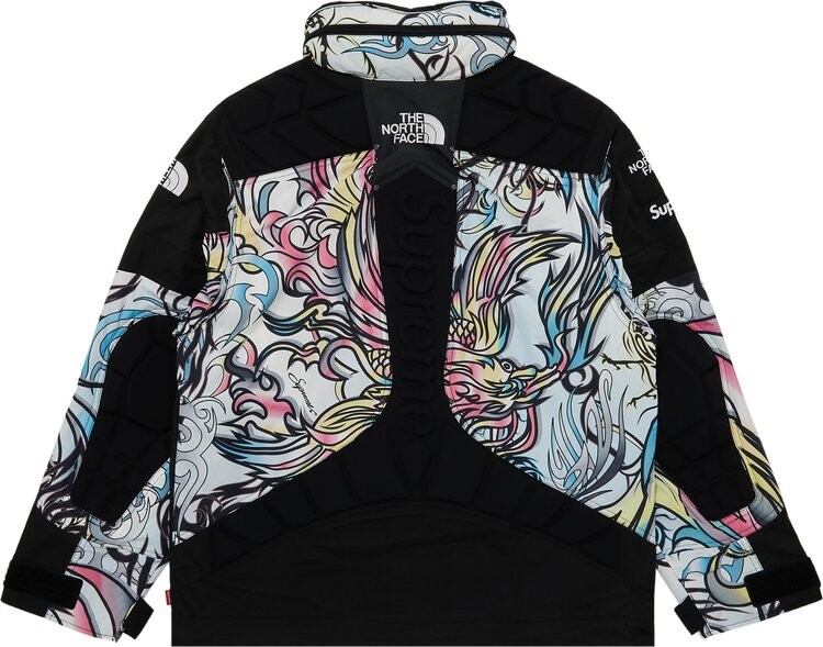 Куртка Supreme x The North Face Steep Tech Apogee Jacket 'Multicolor Dragon', разноцветный — фото 3