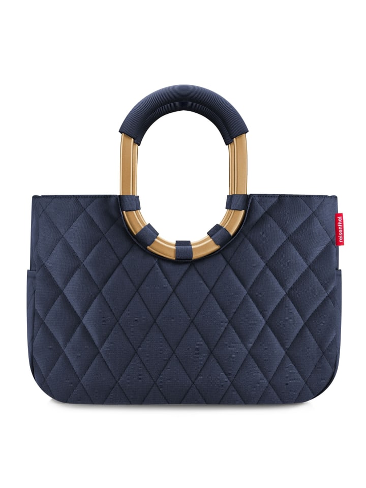 

Шоппер Reisenthel Loopshopper Shopper Tasche 40 cm, цвет rhombus midnight gold
