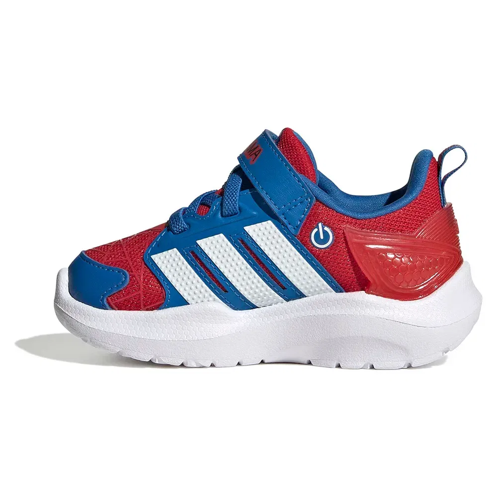 Кроссовки детские Spider-Man Lightorama Adidas, красный — фото 3