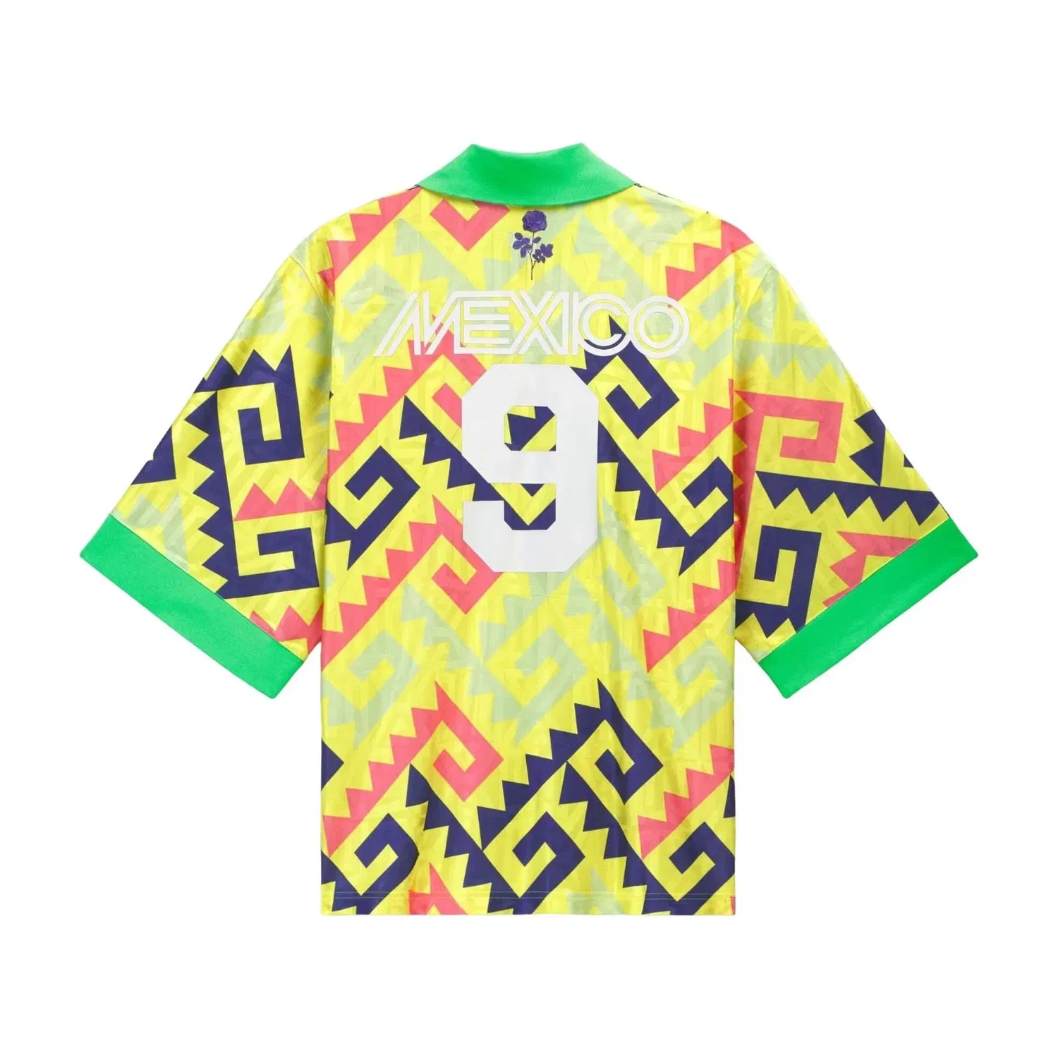 Мужская футболка Adidas x Chavarria AOP Goalkeeper Jersey Asia Sizing, желтый — фото 2