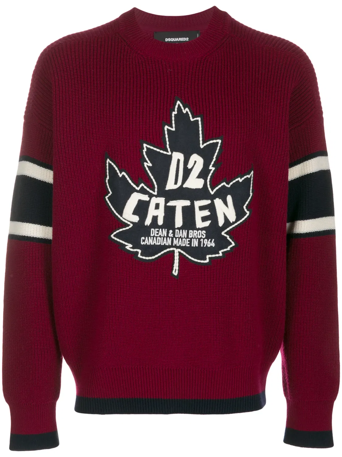 Джемпер Caten Dsquared2, красный