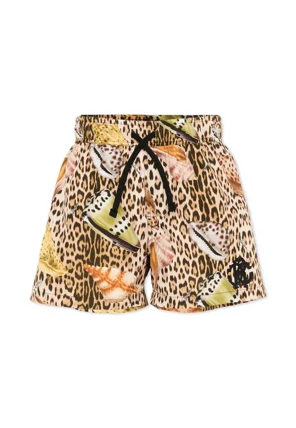 Плавки с принтом Animal print Swimming shorts Roberto Cavalli Junior multi-coloured, мультиколор