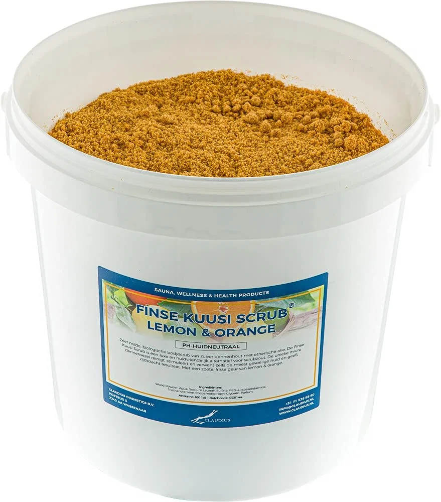 Скраб для тела Kuusi Scrub Lemon & Orange, 10 л, Claudius