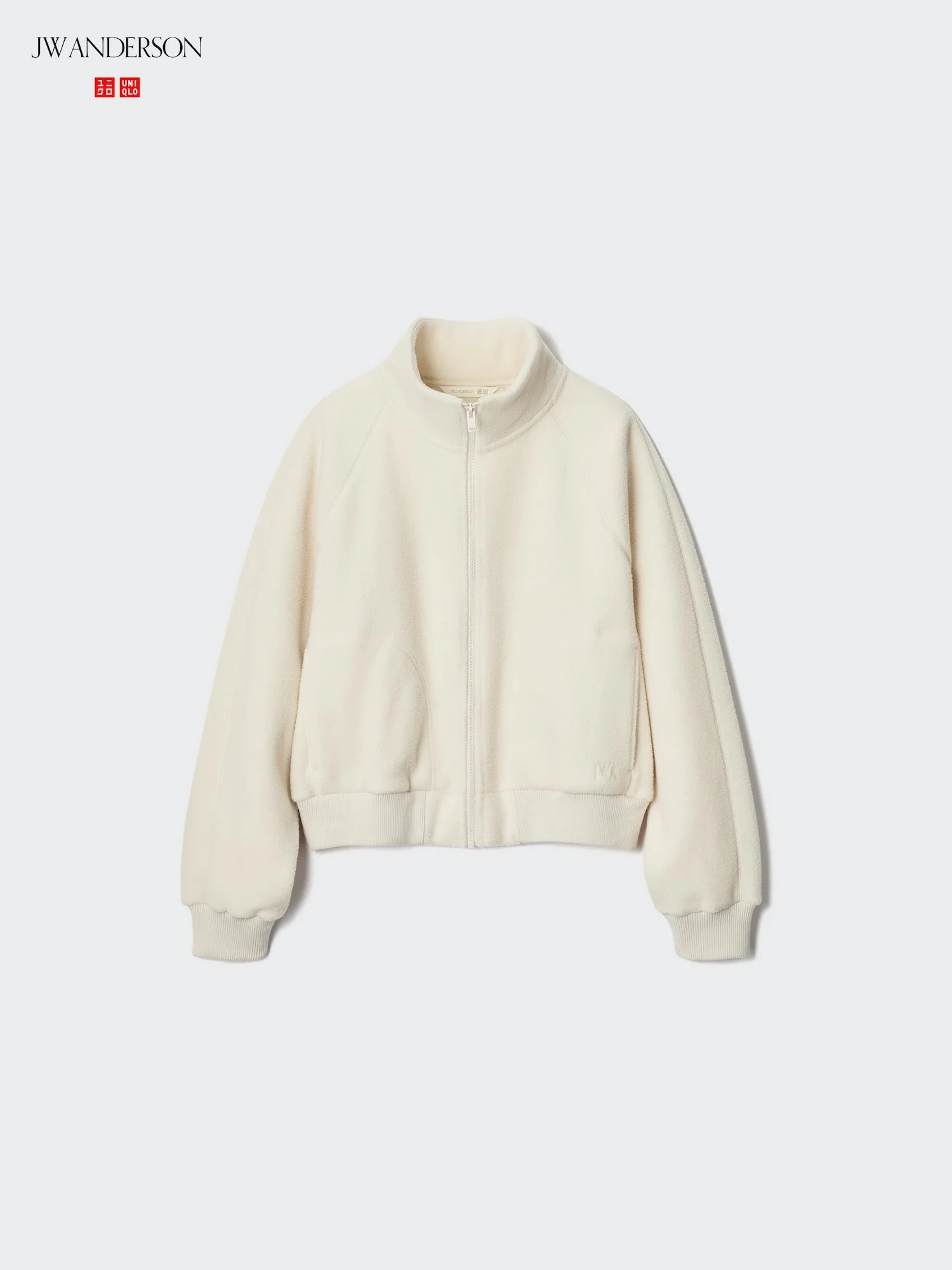 Куртка Uniqlo and JW Anderson Short из флисовой ткани, 30 натуральный — фото 3