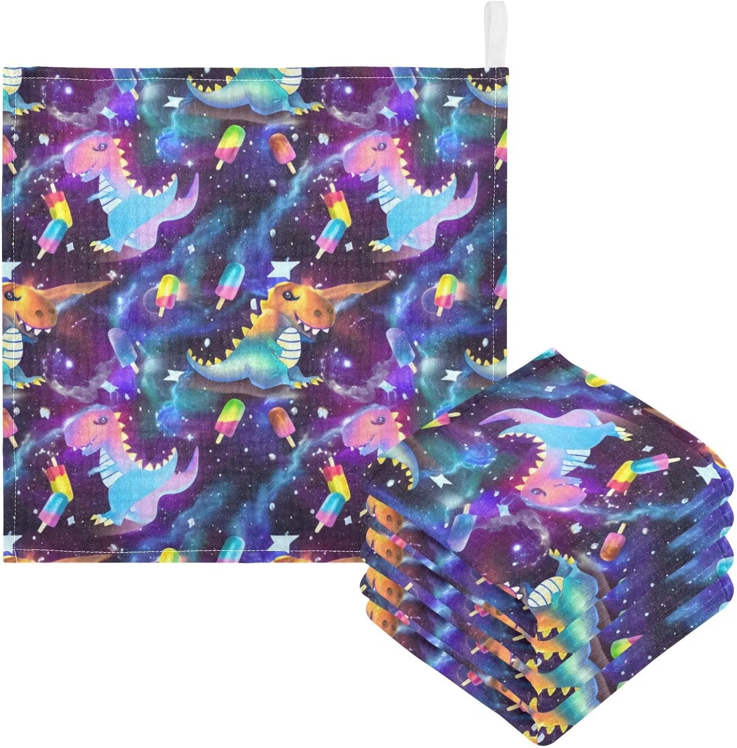 Махровая салфетка для лица, JUMBEAR, 5 шт, 30x30 см