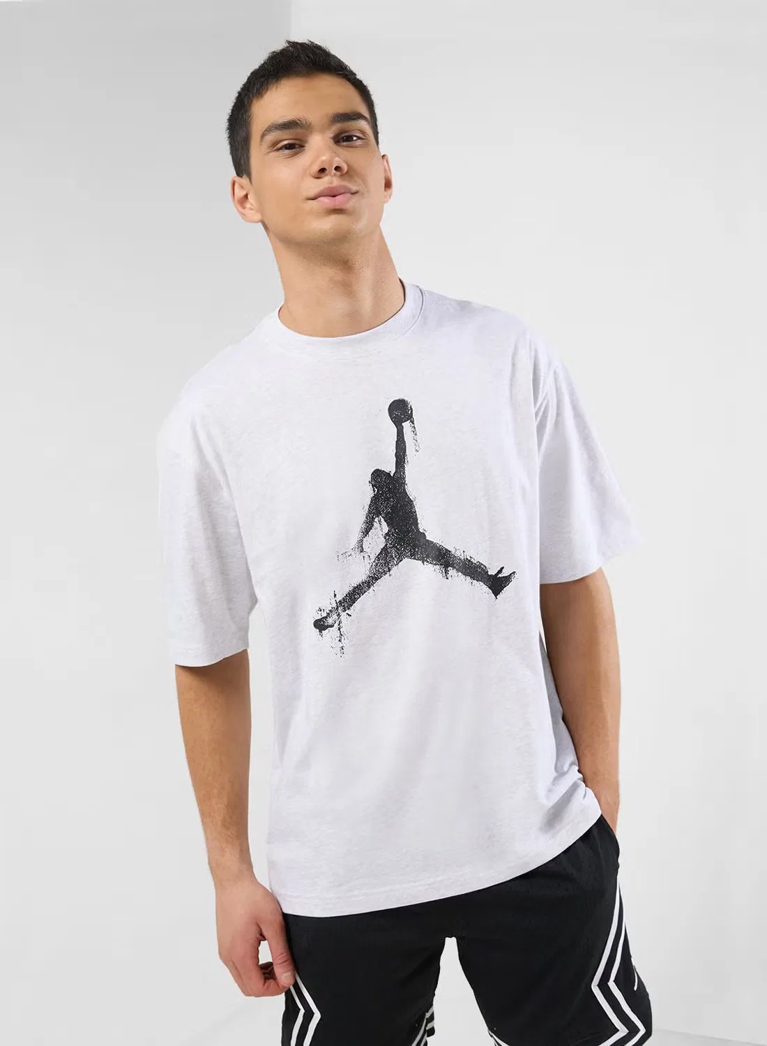 Футболка с принтом Jumpman Brooklyn College Jordan, бежевый
