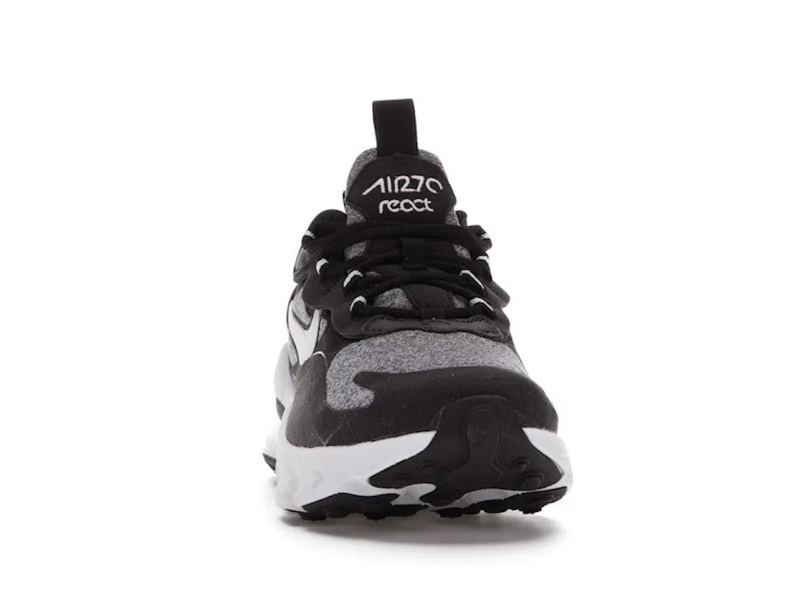 Детские кроссовки Lifestyle Nike Air Max 270 React, Black/Vast Grey-Off Noir — фото 2