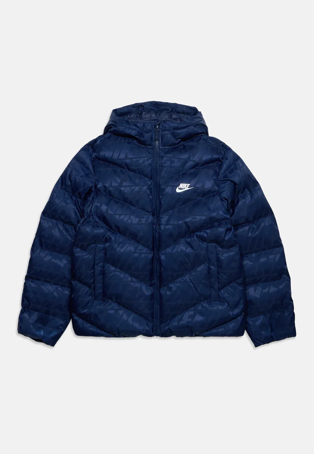 Пуховая куртка унисекс - зимняя куртка Nike Sportswear, Midnight Navy/ White