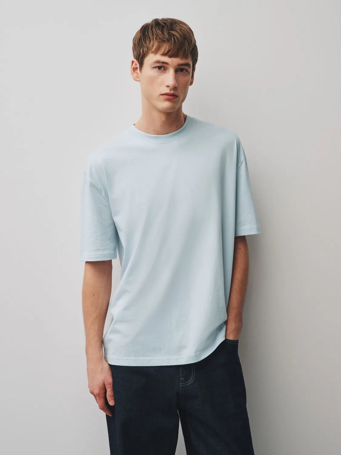 Футболка Relaxed Fit Essential Next, Blue Ice