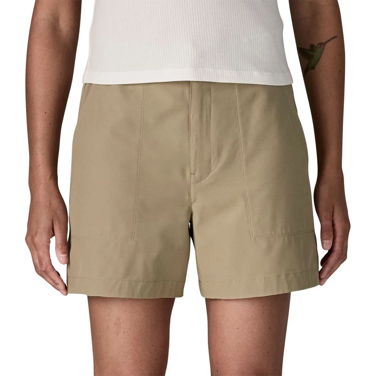 Женские шорты из стрейч-ткани Roamwith Short Patagonia, Seabird Grey