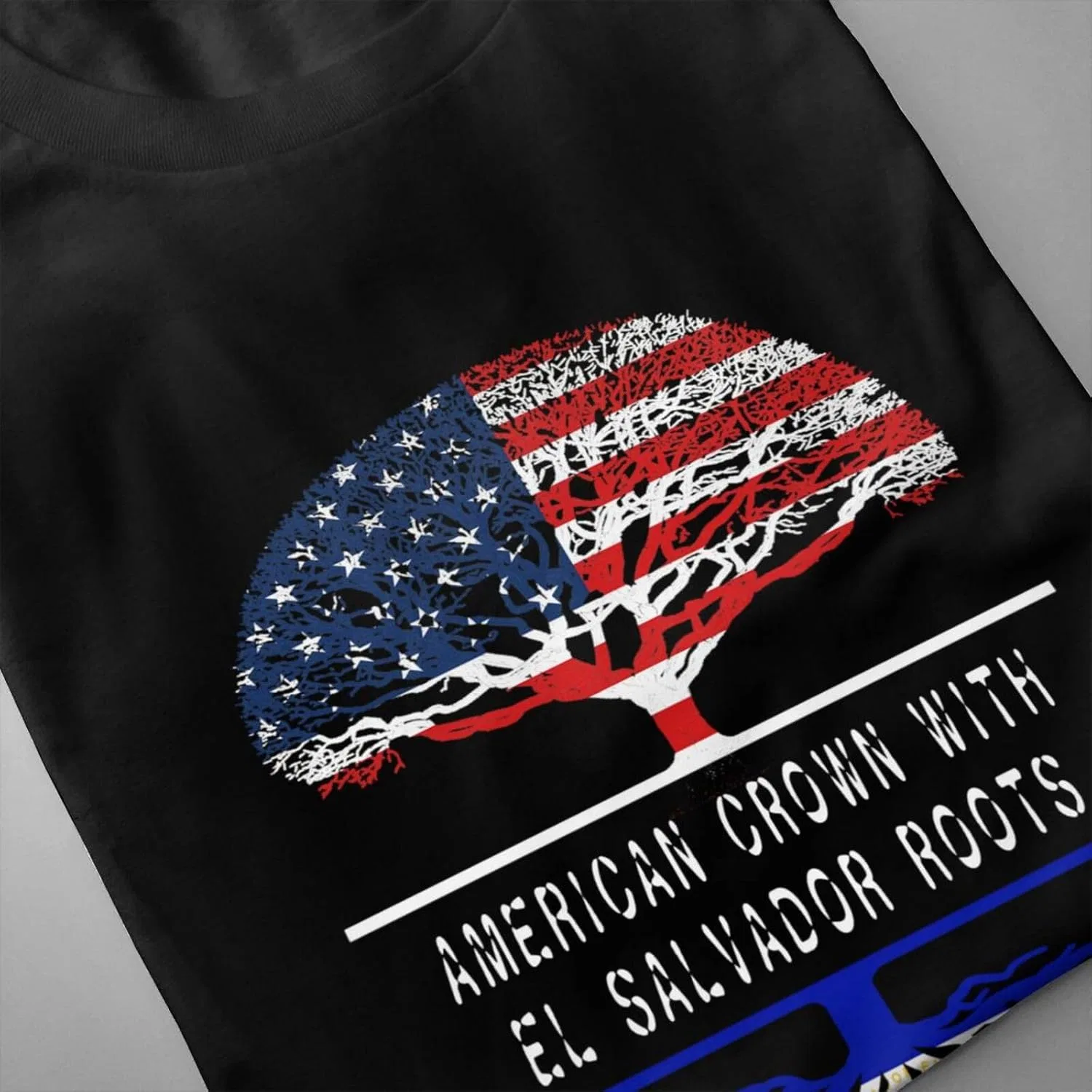 Мужская футболка с принтом American Crown, Regular Fit, Soft, Cotton, Black — фото 3