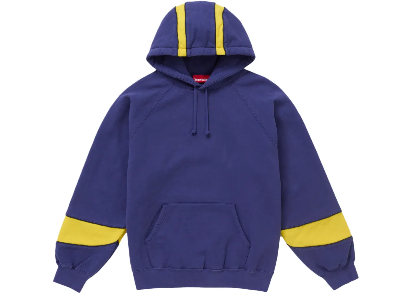 Мужской худи с принтом Supreme (SS25), Washed Navy