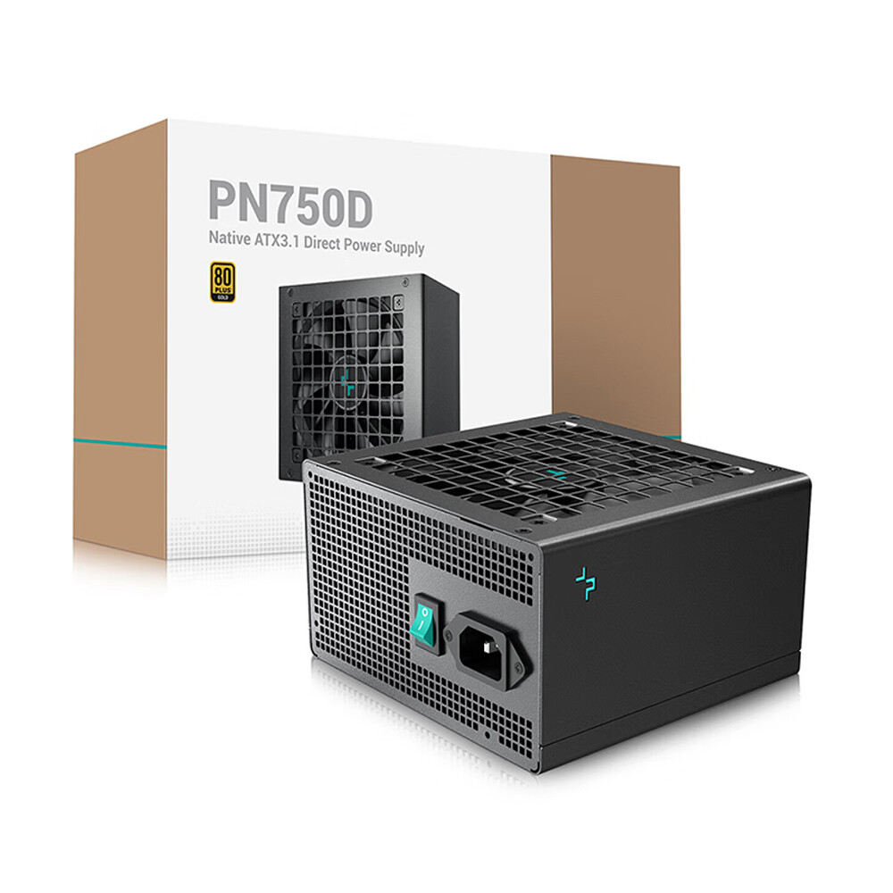 

Блок питания DeepCool PN750D, 750 Вт, чёрный