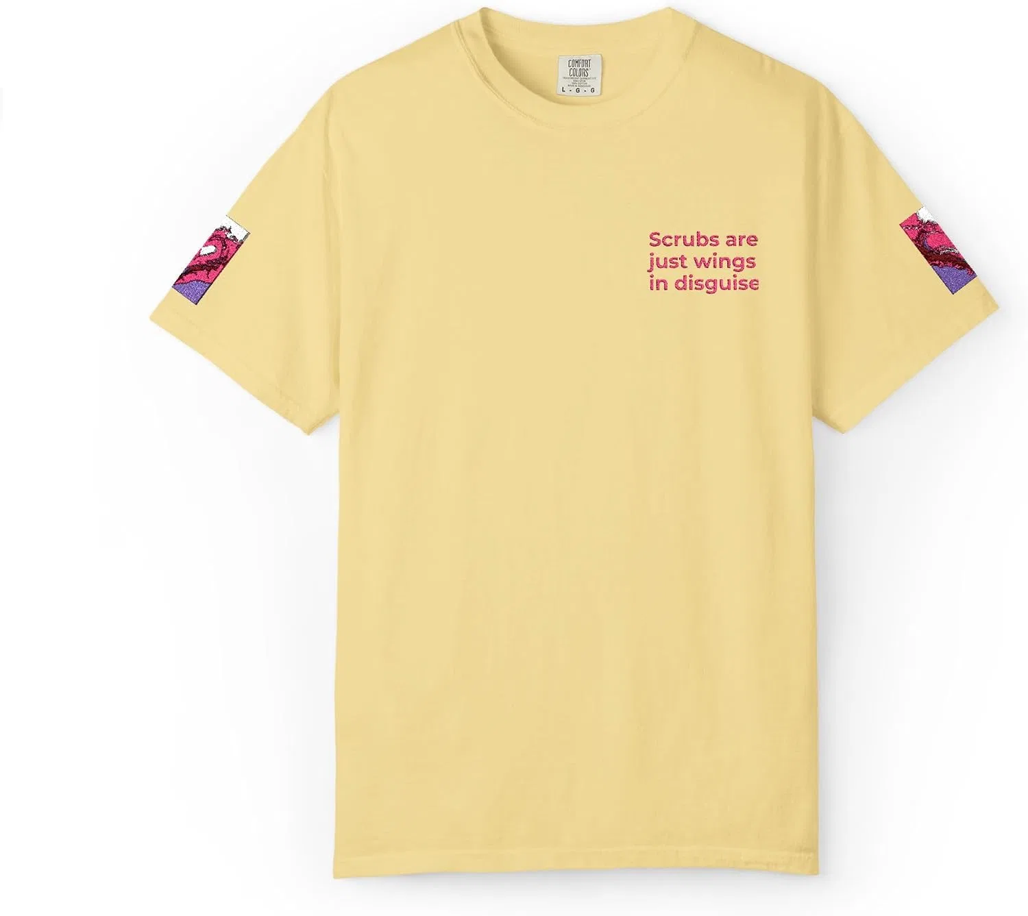 Футболка Regular Fit Comfort Colors 1717, Butter