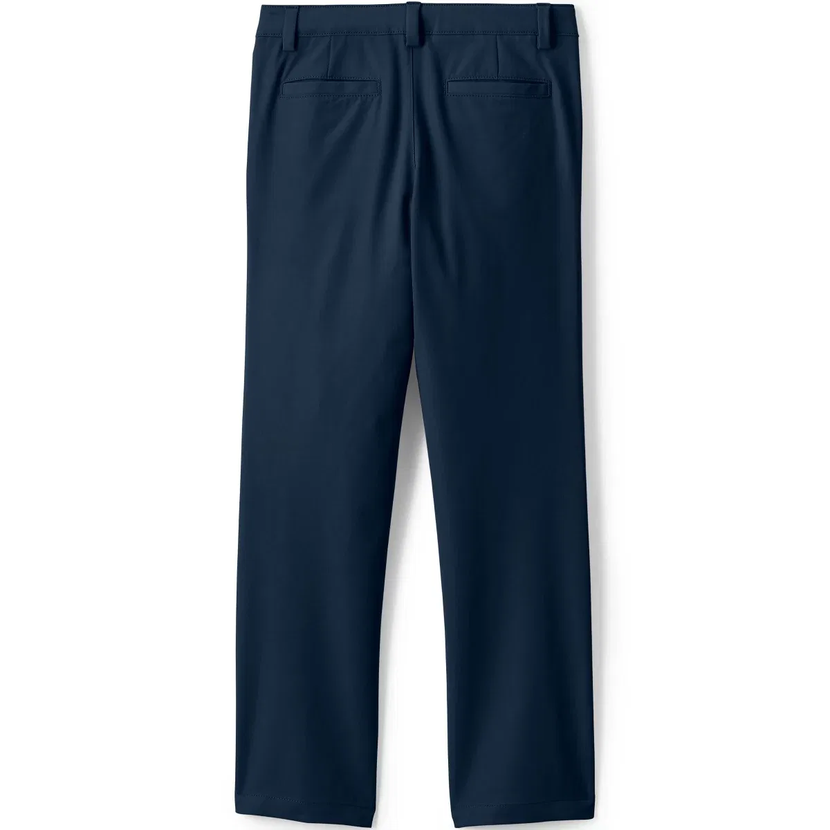 Детские брюки для девочек из полиэстера Lands' End, Classic Navy — фото 4