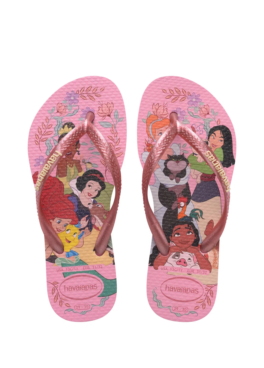 Шлепанцы детские Havaianas Slim Princess, pink