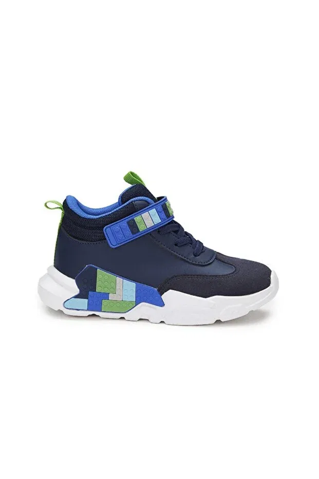Детские ботинки для девочек на плоском ходу Vicco, Navy Blue — фото 3