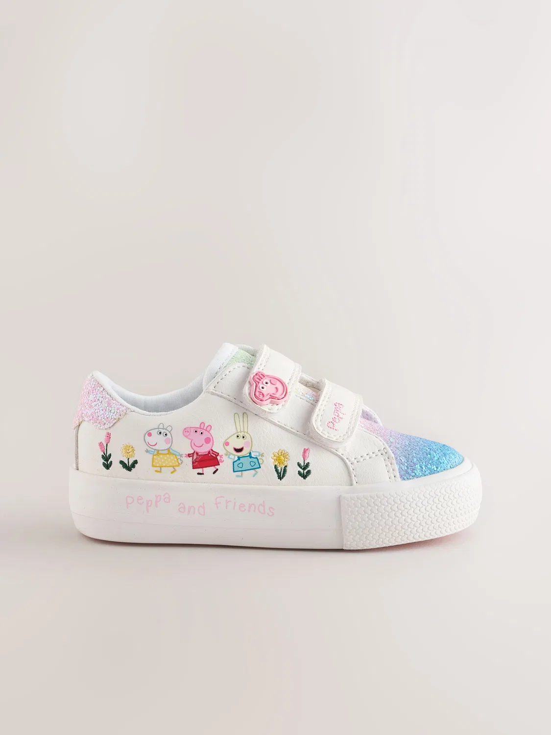 Кроссовки детские Peppa Pig Chunky Trainers Next, белый — фото 4